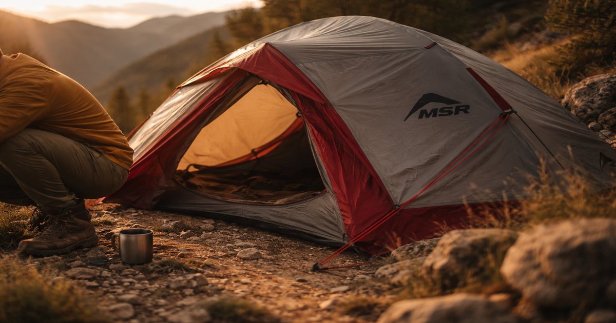 msr remote tent in use